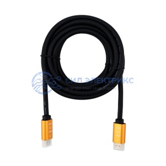 Кабель HDMI - HDMI 2,0, 3м, Gold REXANT фото Кабель HDMI - HDMI 2,0, 3м, Gold REXANT