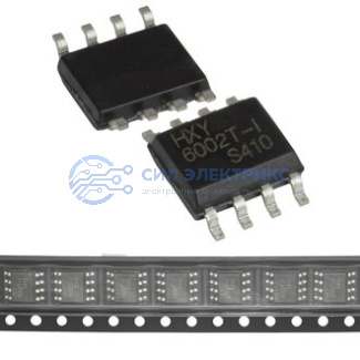 фото Операционный усилитель HMCP6002T-I/SN, корпус SOIC-8, усиление 1-1000, потребляемый ток 5 мА, напряжение питания ±3 В до ±18 В