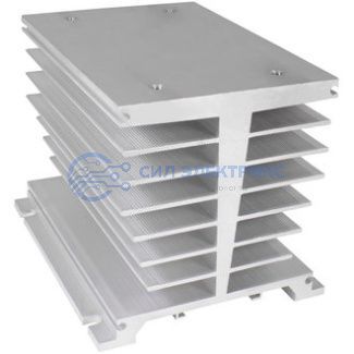 фото Радиатор T120 3SSR, 120x100x96 мм, корпус алюминиевый, температура работы -40°C до +85°C, 80 А
