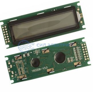 фото ЖК индикатор символьный RH1602D-TYH Eng-Rus