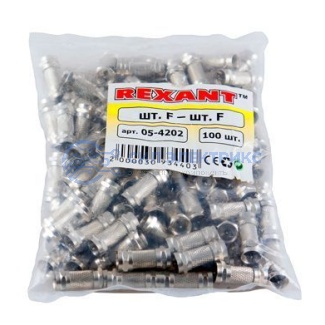 фото Переходник штекер F-штекер F REXANT