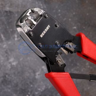 фото Кримпер для обжима REXANT HT-500R 8P8C, 6P4C