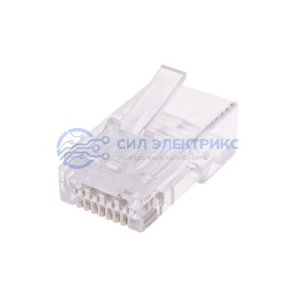 Разъем cквозной UTP RJ-45(8P8C), CAT 6 REXANT фото Разъем cквозной UTP RJ-45(8P8C), CAT 6 REXANT