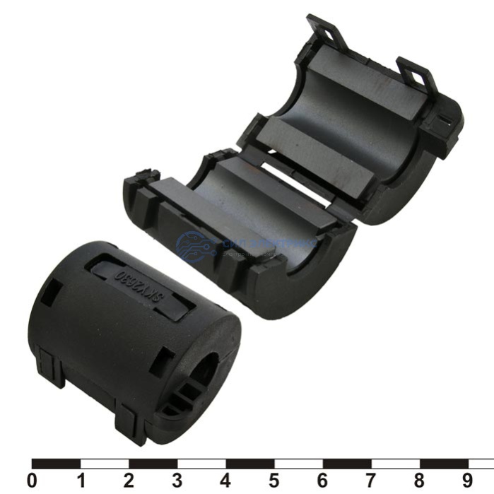 Фильтр ферритовый на провод ZCAT3035-1330-BK (black) фото Фильтр ферритовый на провод ZCAT3035-1330-BK (black)