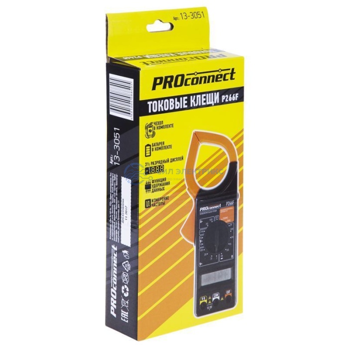 Токовые клещи P266F PROconnect фото Токовые клещи P266F PROconnect