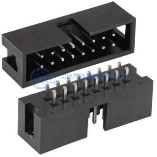 фото Разъём IDC BH-16 (IDC-16MS), 16 контактов