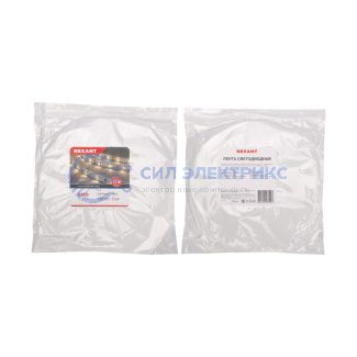 фото Лента светодиодная 12В, SMD2835, 14,4Вт/м, 120 LED/м, 3000K, 8мм, 50м, IP20 REXANT