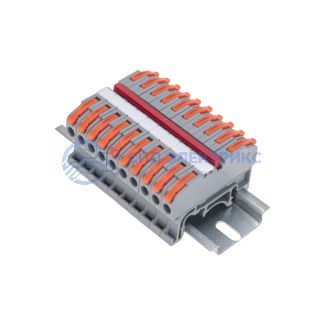 Перемычка для клемм СМК 222-421D 10PIN REXANT фото Перемычка для клемм СМК 222-421D 10PIN REXANT