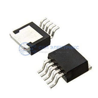 фото Микросхема питания LM2596SX-5.0, 5V, 3A, корпус TO-220, от -40°C до +125°C