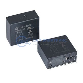 Реле HF140FF/024-2ZT HONGFA, 24VDC, 20A, тип контактов: переключающий (DPDT), сила удержания: 300 г, рабочая температура: -40°C до +85°C фото Реле HF140FF/024-2ZT HONGFA, 24VDC, 20A, тип контактов: переключающий (DPDT), сила удержания: 300 г, рабочая температура: -40°C до +85°C