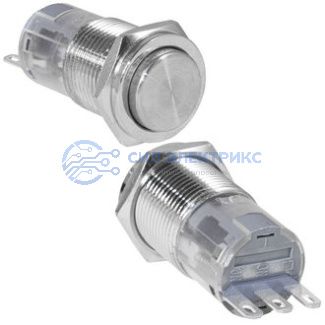 фото Кнопка антивандальная LAS2GQPH-11/N on-on