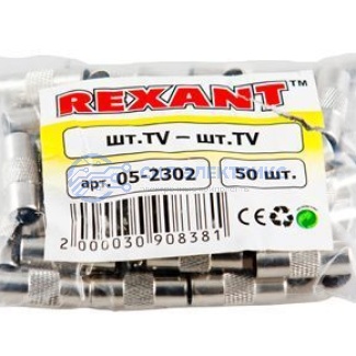 фото Переходник штекер TV-штекер TV REXANT