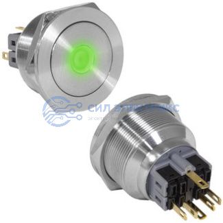 фото Кнопка антивандальная GQ30PF-11ZD/G/N on-off+off-on