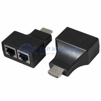 фото Разъем (переходник) HDMI (m)-RJ-45(8P-8C)