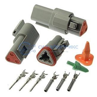 фото Разъём авт. соединитель 3031Y-1.6-21/11