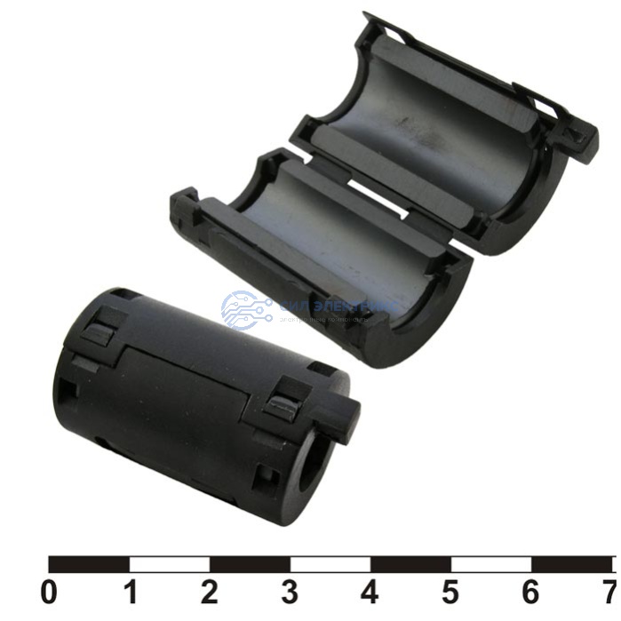 Фильтр ферритовый на провод ZCAT2132-1130-BK (black) фото Фильтр ферритовый на провод ZCAT2132-1130-BK (black)