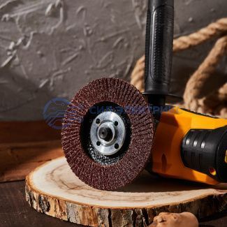 фото Круг лепестковый торцевой, P24, 115х22,2мм KRANZ