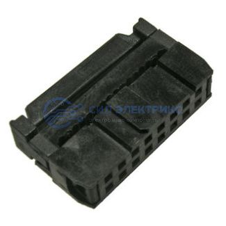 фото Разъем (вилка) IDC-16F