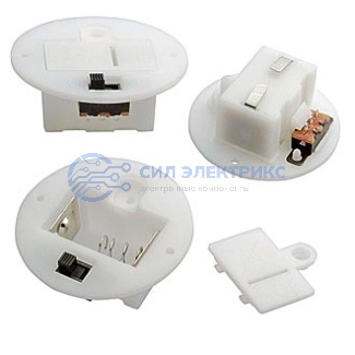 Батарейный отсек AG10*4/AG13*3 switch D38mm фото Батарейный отсек AG10*4/AG13*3 switch D38mm