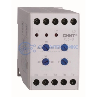 фото Реле контроля фаз XJ3-D AC380В