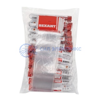 фото Припой без канифоли ПОС-61, 10г, Ø1мм, (олово 61%, свинец 39%), колба REXANT