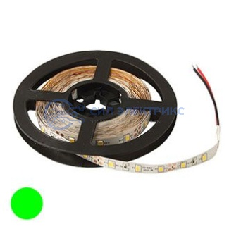 Светодиодная лента 2835 300LED IP33 12V GREEN фото Светодиодная лента 2835 300LED IP33 12V GREEN