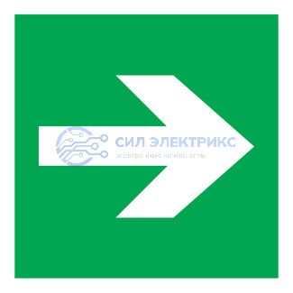 Наклейка эвакуационный знак "Направляющая стрелка"100*100 мм Rexant фото Наклейка эвакуационный знак "Направляющая стрелка"100*100 мм Rexant