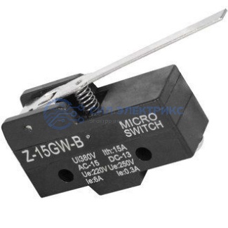 фото Микропереключатель Z-15GW-B