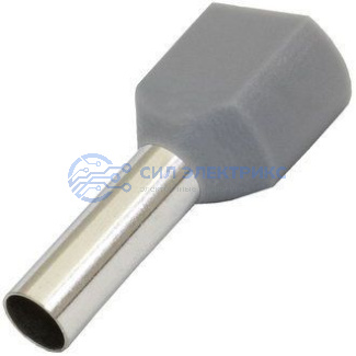 фото Наконечник на кабель DTE04012 gray (2.8x12mm)