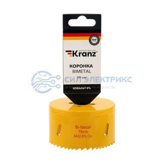 фото Коронка Bimetal 79 мм Kranz