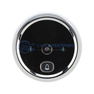 фото Видеоглазок дверной REXANT (DV-113) с цветным LCD-дисплеем 2.8" с функцией звонка и записи фото, встроенный аккумулятор