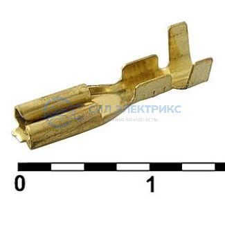 фото Клемма ножевая неизолированная DJ622-D2.8A