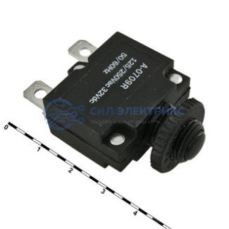 фото Автоматический выключатель A-0709R, 5 A, номинальное напряжение 230 В, класс защиты IP20, диапазон рабочих температур от -5°C до +40°C