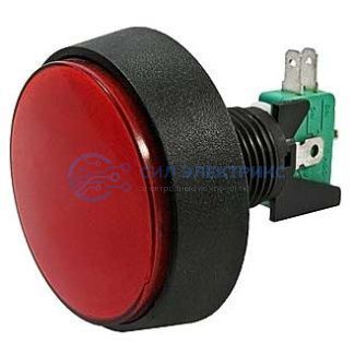 фото Кнопка GMSI GMSI-1B-C no(nc)+nc(no) red, красный, нормально открытый (no) и нормально закрытый (nc) контакты