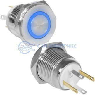 фото Кнопка антивандальная GQ16PF-10E/JL/B/N off-(on)