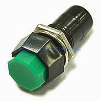 Кнопочный переключатель PBS-14B off-(on) зеленый фото Кнопочный переключатель PBS-14B off-(on) зеленый
