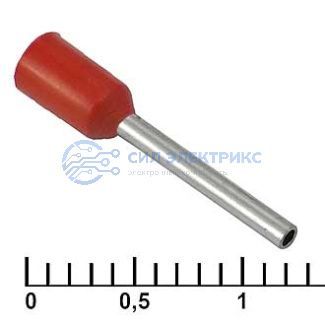 фото Наконечник на кабель DN00510 red (1x10mm)