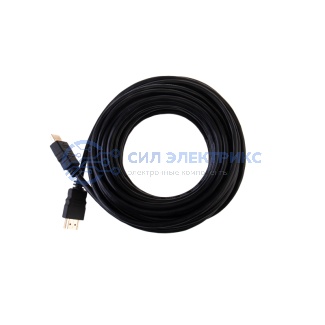 Кабель HDMI - HDMI 1,4, 10м, Gold, PROconnect фото Кабель HDMI - HDMI 1,4, 10м, Gold, PROconnect