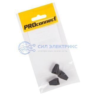 Соединительная клемма с пастой, 2-х проводная до 2,5 мм², (3шт.) (пакет) PROconnect фото Соединительная клемма с пастой, 2-х проводная до 2,5 мм², (3шт.) (пакет) PROconnect