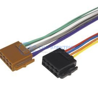 фото Разъемы для автомагнитол «Евро» ISO 2 гнезда акустика+питание REXANT