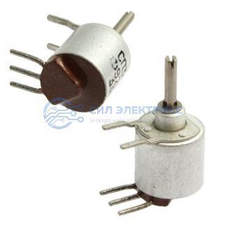 фото Резистор подстроечный СП3-16А, 4.7 кОм, мощность 0.125 Вт, корпус THT