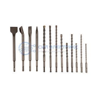 фото Набор буров и долот SDS PLUS, 13 предметов Kranz