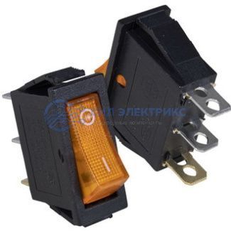 Клавишный переключатель KCD3-101N-C3-Y/3P, on-off, желтый, номинальное напряжение 250 В, ток 6 А фото Клавишный переключатель KCD3-101N-C3-Y/3P, on-off, желтый, номинальное напряжение 250 В, ток 6 А