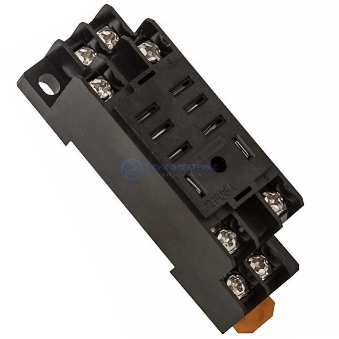 PTF08A-02 колодка для 13F-1(2), 8 контактов, 250 В, 10 А, температура работы -40°C до +85°C фото PTF08A-02 колодка для 13F-1(2), 8 контактов, 250 В, 10 А, температура работы -40°C до +85°C