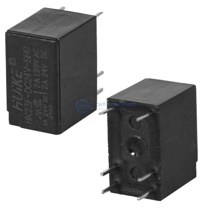 Реле HK23F-DC24V-SHG, 24VDC, 5A, тип контактов: переключающий (DPDT), сила удержания: 95 г, рабочая температура: -40°C до +85°C фото Реле HK23F-DC24V-SHG, 24VDC, 5A, тип контактов: переключающий (DPDT), сила удержания: 95 г, рабочая температура: -40°C до +85°C