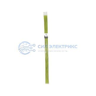 фото Трубка термоусаживаемая ТУТ нг 2,0/1,0мм, желто-зеленая, упаковка 50 шт. по 1м REXANT