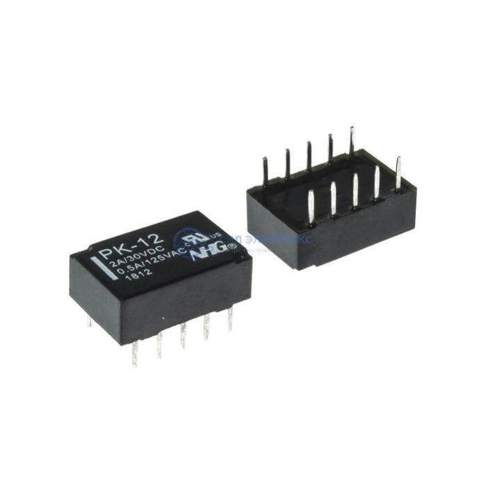 Реле P-K-12V, 12VDC, 10A, тип контактов: переключающий (SPDT), сила удержания: 90 г, рабочая температура: -40°C до +85°C фото Реле P-K-12V, 12VDC, 10A, тип контактов: переключающий (SPDT), сила удержания: 90 г, рабочая температура: -40°C до +85°C