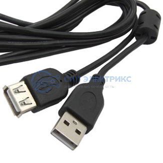 фото Кабель USB-A F USB-A M 1.8m F (SZC)