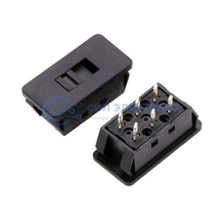 фото Движковой переключатель KBB15, 3 контакта, номинальное напряжение 250 В, ток 15 А