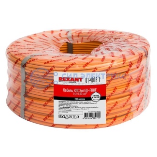 фото Кабель огнестойкий КПСЭнг(А)-FRHF 1x2x1,00мм², бухта 200м REXANT